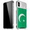 Pakistan Flag Distressed iPhone XS Max Clear Case